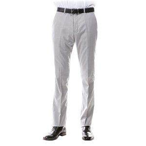 ZeGarie Tailored Fit Suit Separates Pants, Lt. Grey (Tailored to Move and Flex)